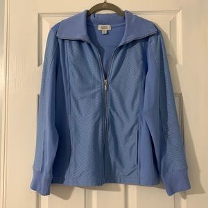 Zip Up Blue Jacket